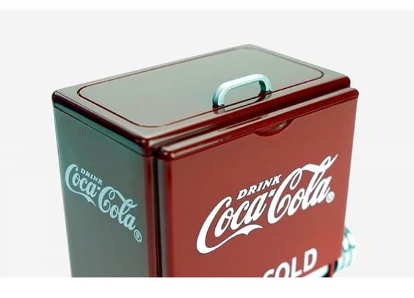 Aveki Coca-cola varuautomat tandpetardispenser liten