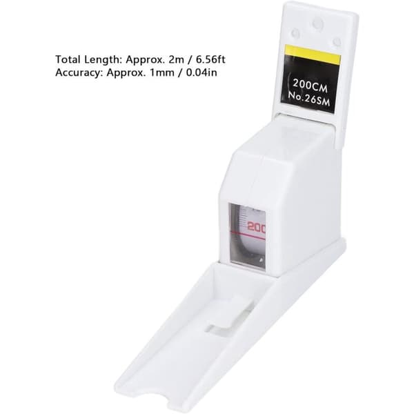 Tape Measure Roll Wall Growth Size Height Measuring Tape 2m, Ruler and Ruler