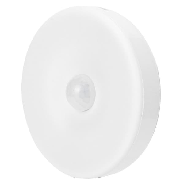 Round LED Night Light, USB Rechargeable, Human Body Induction KLB