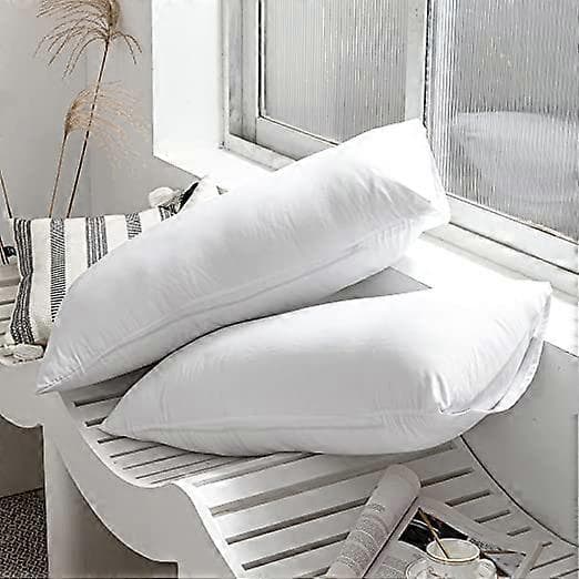 2-pak børstede polyester pudebetræk med kuvertlukning, 48*74CM