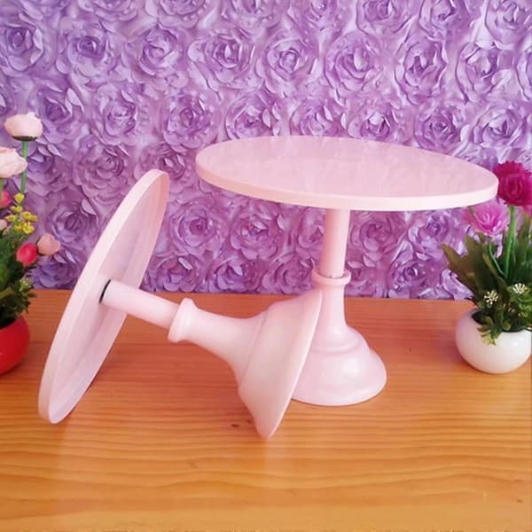Cake Stand Stable Non-slip Metal Smooth Surface Dessert Display Stand Baking Utensils Jikaix
