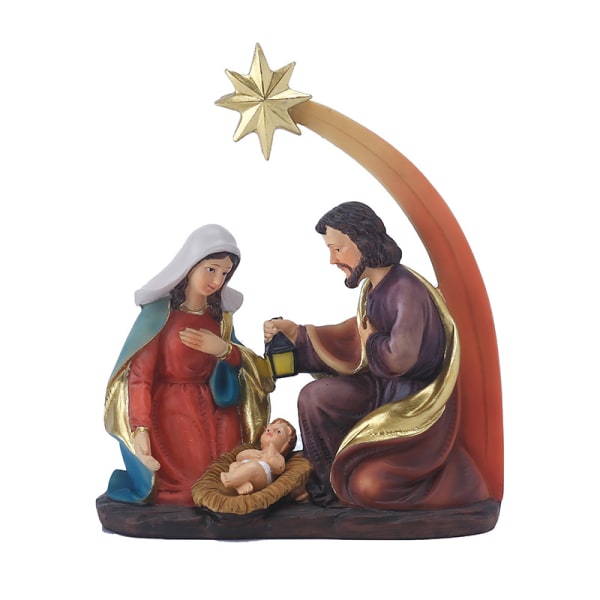 Heliga familjens julkrubbafigurer, Kristus Jesus-statyn Maria