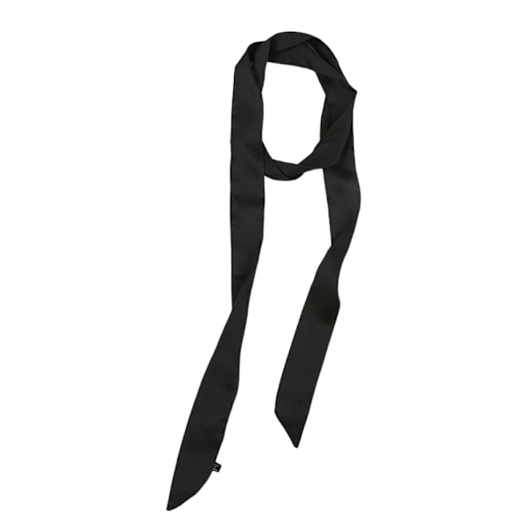 Smal, Langt Skjerf Veske Bånd SVART Black