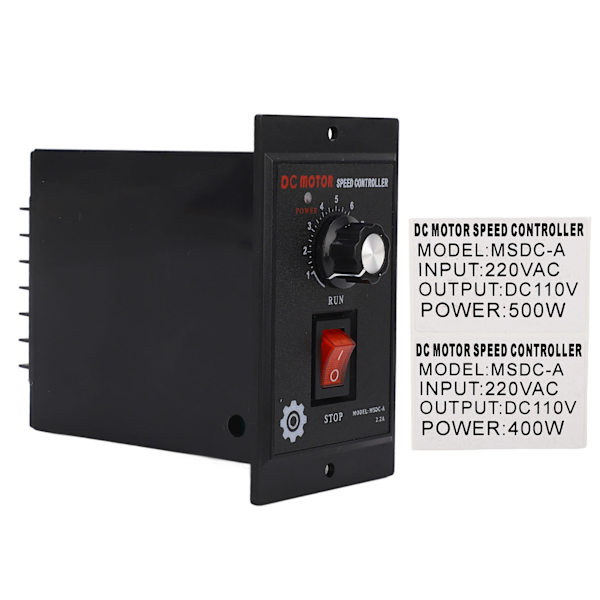 Motor Speed Controller Electric Motor Speed Regulator Module Input 220VAC Output 110VDC 400W