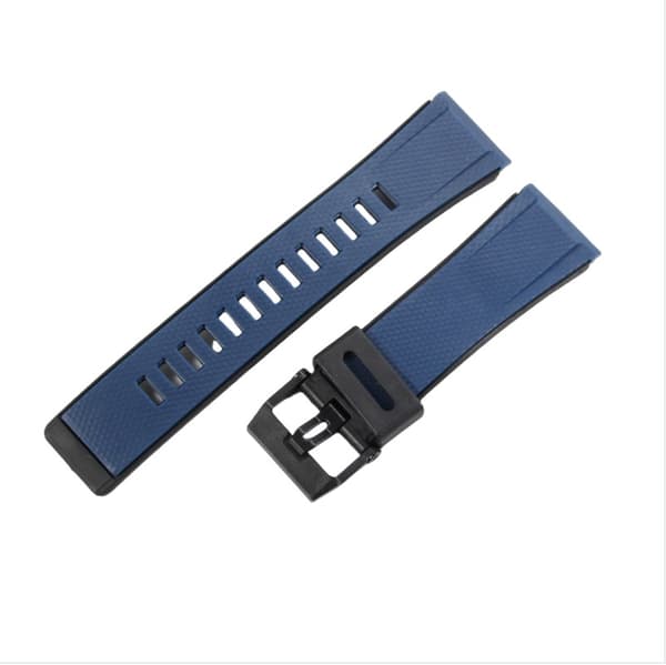 Silikonerem til Casio GA2000, PRG-600, PRW-6600 og PRG-650 - 24mm bred, behagelig og stilfuld udskiftningsrem Mørkeblå DarkBlue