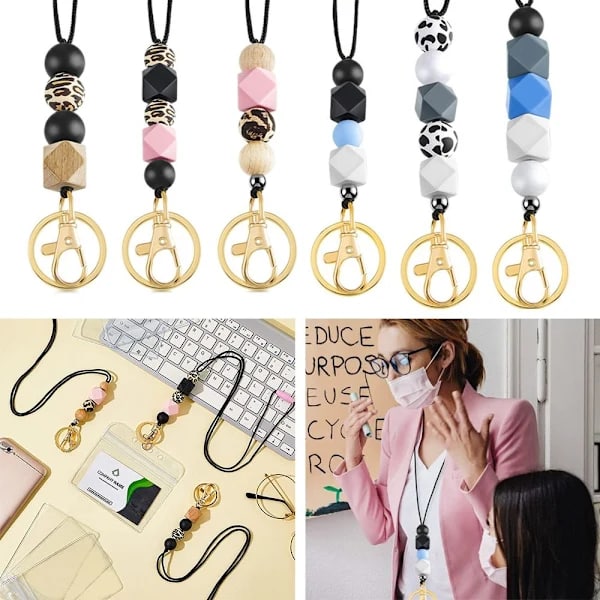 Lärarhalsband Namnkortshållare B B B