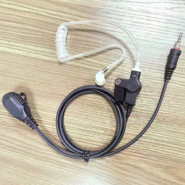 ICOM IC M33 M25 M34 IP54 Vattentätt Hörlurar In Ear Air Guide Headset Tillbehör