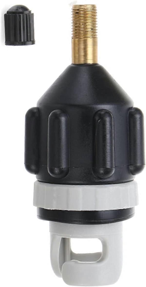 Pumpadapter Uppblåsningsventilomvandlare Roddluftventil Tillbehör Vanlig Standard Pumpadapter för Kajak/Surfbräda [DB]