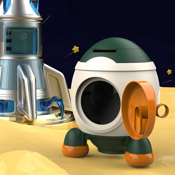 Interactive Space-Themed Claw Machine for Kids, High-Quality Rocket Design, Perfect Birthday Gift, Large Size with Increased Storage and