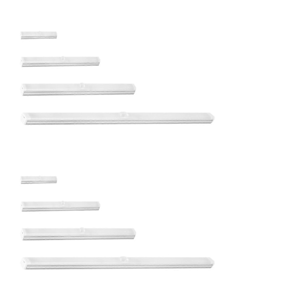 10CM Dimmable LED Cabinet Light with Motion Sensor - Silver, Rechargeable white 30cm white 30cm