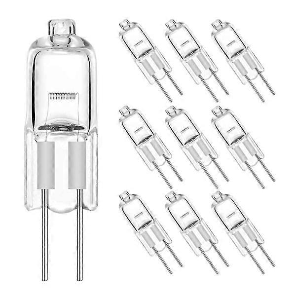 10 st halogenlampor kapsellampor G4-12V-10W G4-12V-10W G4-12V-10W [db]