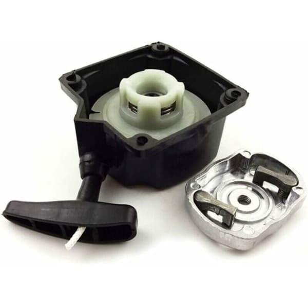 Semi-automatic starter/recoil starter + clutch housing for brush cutter, earth auger or 5-in-1 multi-function machine (multi-function).