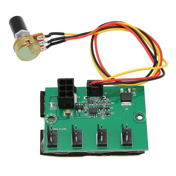 PC Ventilator Hastighedsregulator DC 12V PWM 4-vejs 30 cm Kabel Nem Installation PC Kabinet Ventilator Hub til Computer Kabinet