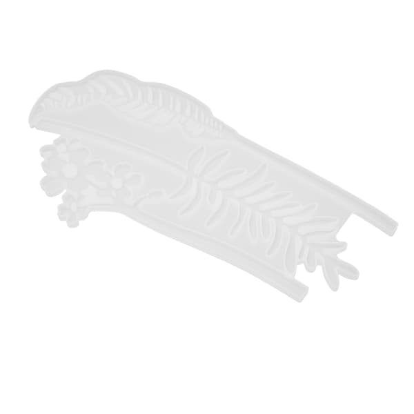 Blomgren silikoneform vaskbar blød fleksibel blomsterharpiksform til akvariedekorationer