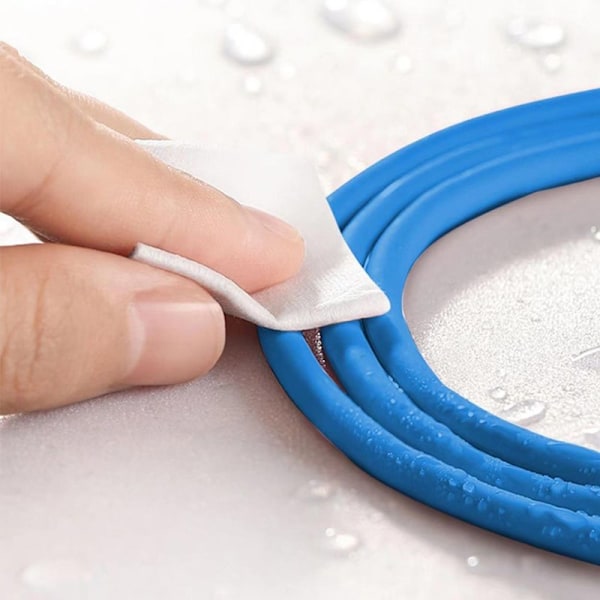 2 st 2m 120W snabb iphone USB-C laddare blå blå blue