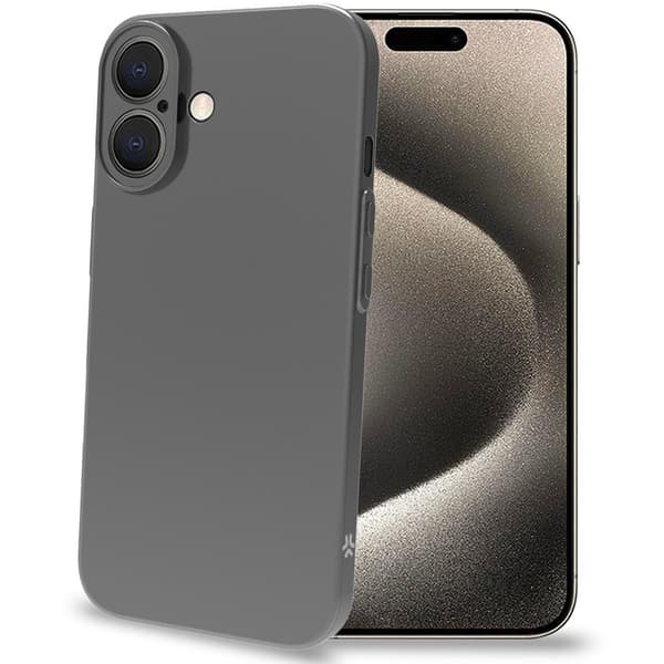 SPACE Superohut kuori iPhone 16 Musta