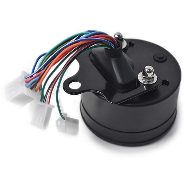 Motorcycle Odometer LCD Digital Speedometer Tachometer Gauge 12V with Night Light Universal Fit Most Motorcycles