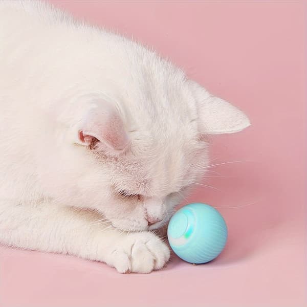 Smart Cat Ball Toy: An automatic rolling ball for hours of interactive fun!