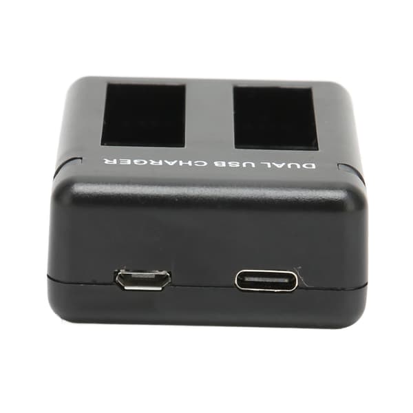 Dobbelt batterioplader til kamera Multifunktionel hurtig USB-batterioplader til AHDBT-501 601 701 801