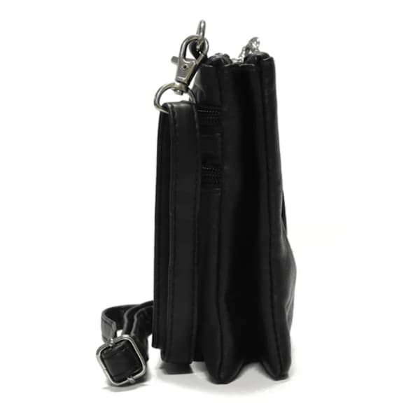 Small calfskin shoulder bag