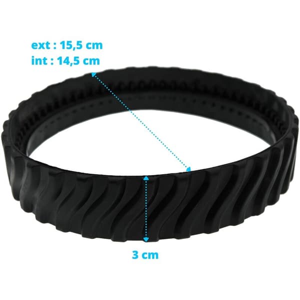 2 spår anpassningsbara för Zodiac MX6 MX8 MX9, Baracuda R0526100 Pool
