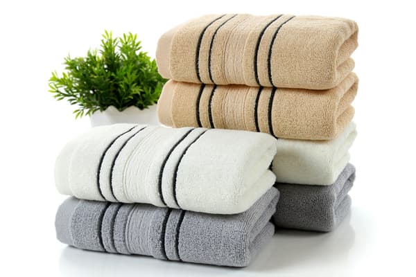 Handdukar (34*74cm) - 100% Ringspun Bomullsbadhanddukar, Mjuka Qu DXGHC