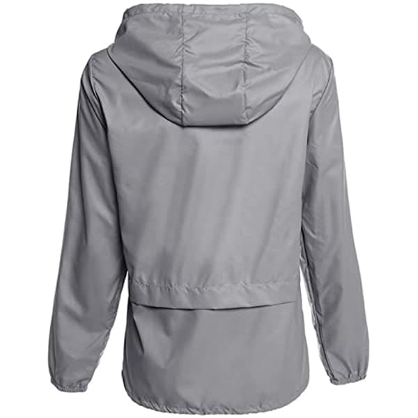 Women's Lightweight Waterproof Rain Jacket Packable Outdoor