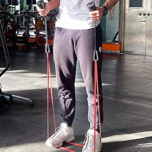 1 Par Biceps Triceps Trækreb Enkelt Greb Reb Nedtræk Kabel Gym Tilbehør