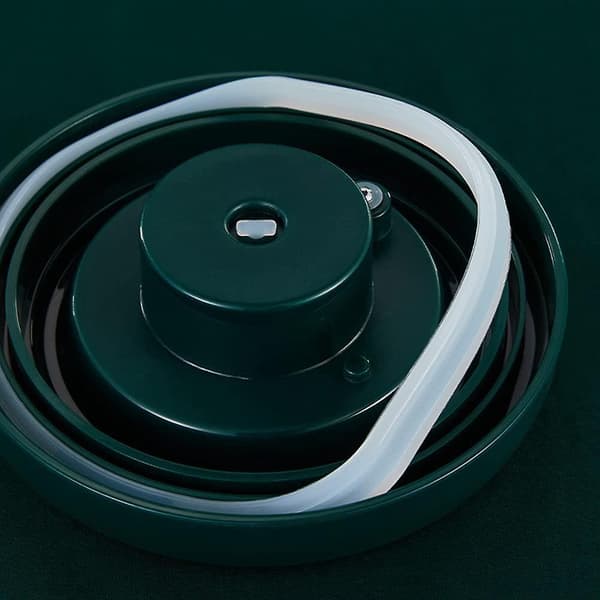 Lufttett kaffeboks - 1,6 L beholder i rustfritt stål for kaffebønner
