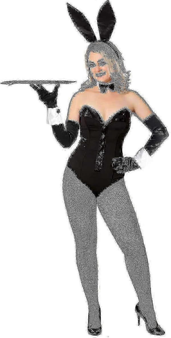 Rabbit Cosplay Kit With Ears/Gloves/Tail - Easter Costume Set For Halloween/Christmas
