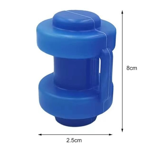 8 Stycken Trampolin Ändstycken Nätstång Ändstycken, 25 mm Diameter, ZQKLA