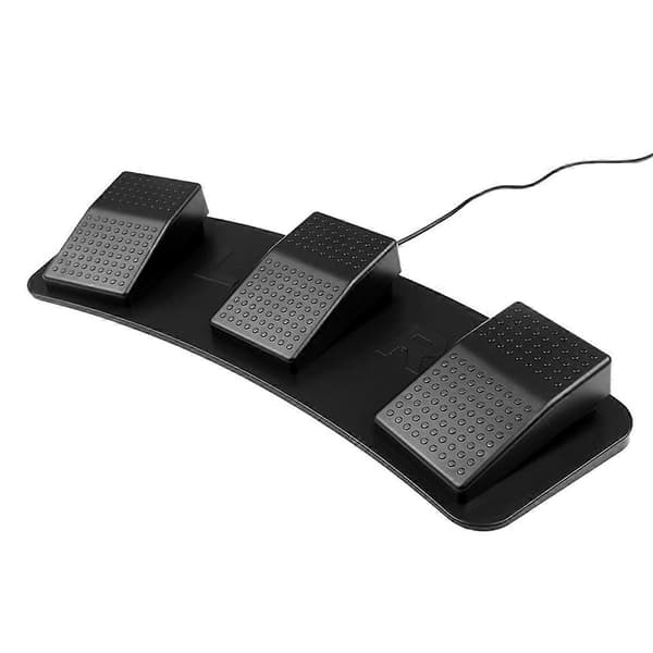 [PLEE] FS23-PM USB Triple Foot Pedal Multifunctional Customizable Foot Pedal Mechanical Switch for Image Acquisition