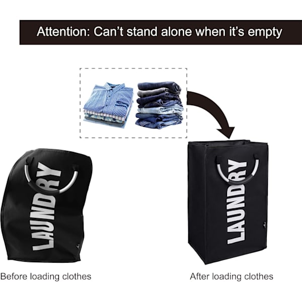 Simple Laundry Basket Foldable Laundry Hamper Large Capacity