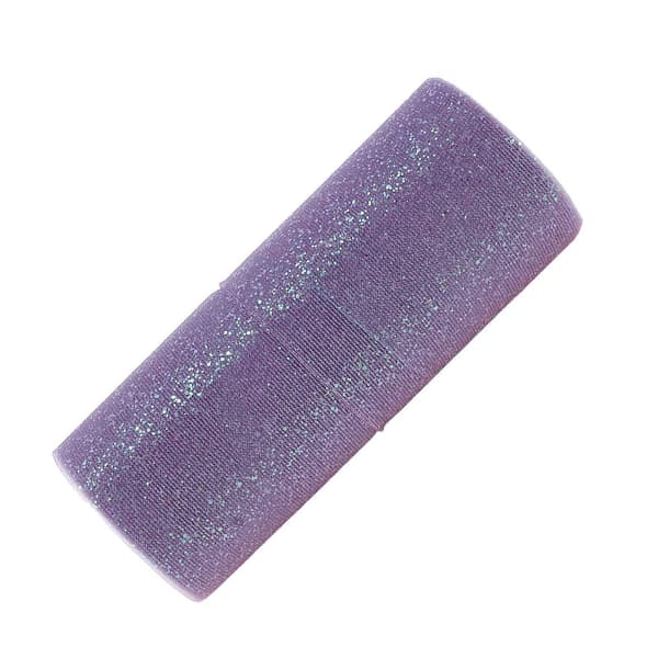 Rainbow Glitter Tulle Long Flexible Exquisite Comfortable Practical Wide Use Sparkling Tulle for Wedding Party Dark Red Blue Purple