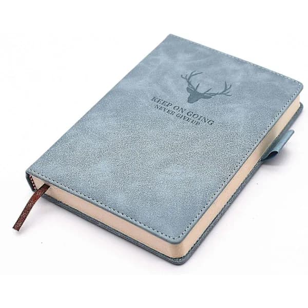 A5 Notesbog - Indbundet Executive Notesbog med Premium Tykt Papir, Linjeret Notesbog, 8.3  \"5.8  \", 360 Sider (Lig