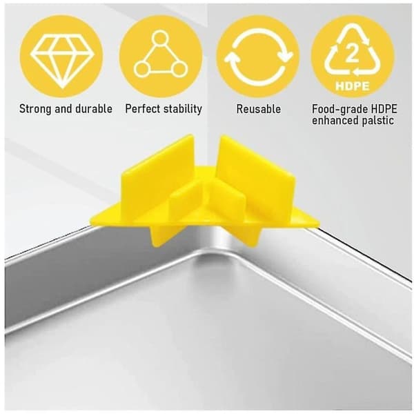12 Stackable Trays for Freeze Dryer, Compatible with Lyophilizers, Freezer Organizers