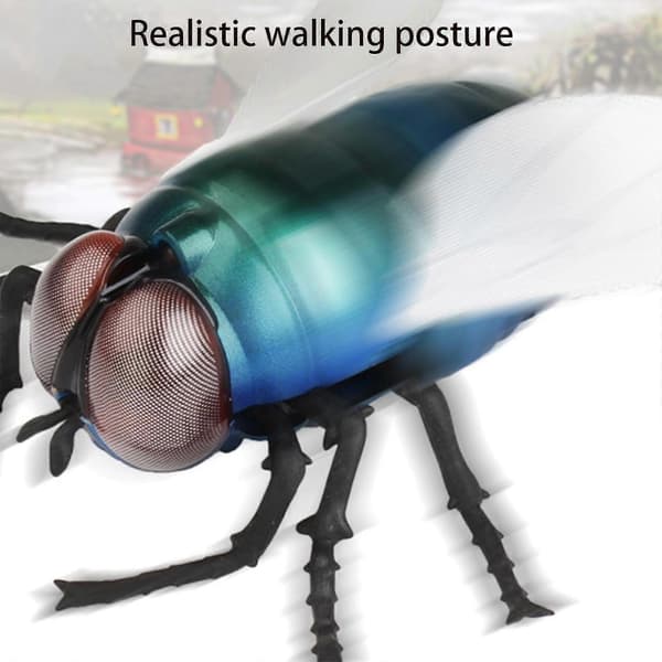 Electronic Pretend RC Insect Fly Simulation Insect Car Vehicle Crawling Funny Gift -Yx