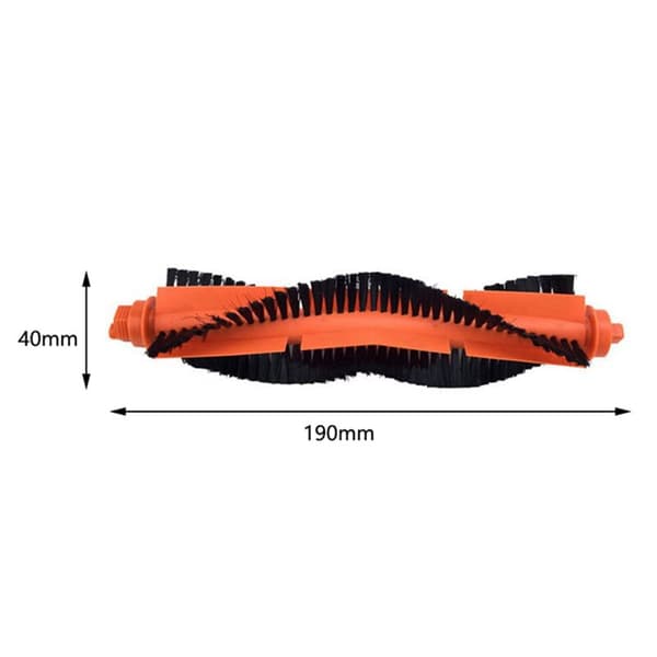 2 pcs Main Brushes for Robot Vacuum Cleaner Mop 3C B106CN STYJ02YM Replacement Roller Brush