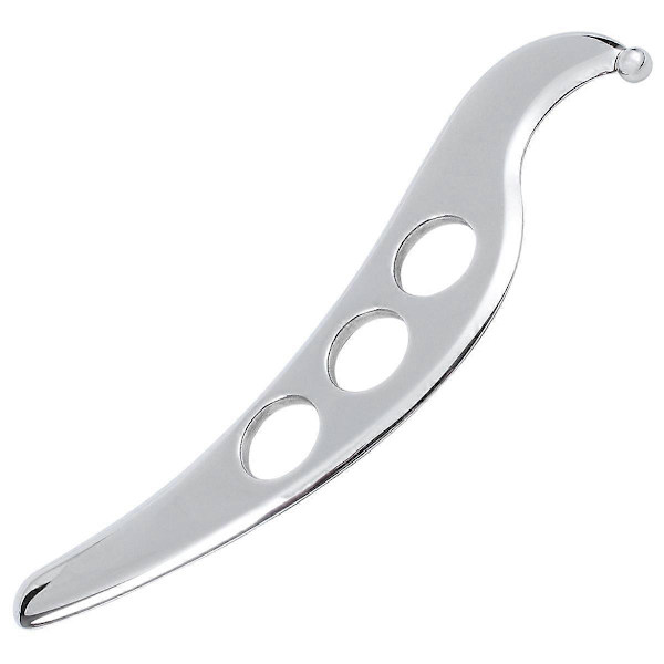 Gua Sha Guasha Plade Massager Værktøj i Rustfrit Stål Skrabende Fysioterapi Løs Muskel Meridian Massage Maskine SPA Board Værktøj