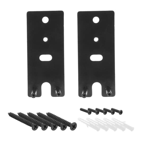 Replacement Black Steel Wall Mount Brackets for OmniJewel 650 and 700 Surround Speakers