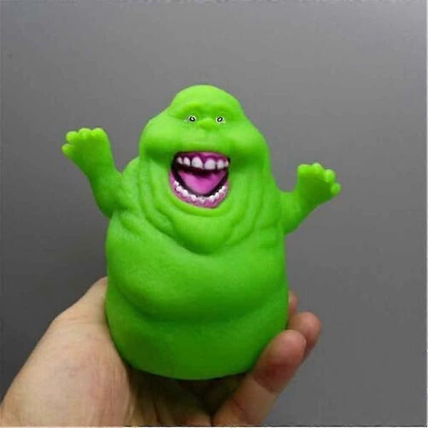 Marshmallow Man + Slimer Green Ghost Ghostbusters Actionfigur Leker Dukke