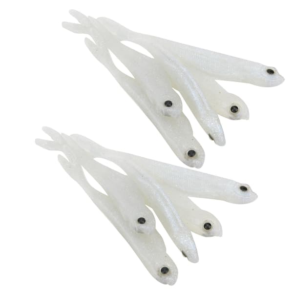 2Set Portable Artificial Simulation Fish Shape Soft Silicone Lure Fishing Accessories5#