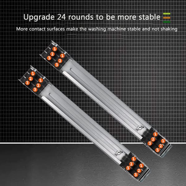 Washing Machine Base, Adjustable Household Appliance Stand, Refrigerator Washing Machine Base, Appliance Drying Rack, Shockproof Noise Reduction