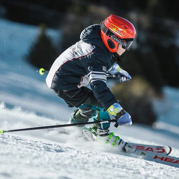 Thermal Waterproof Ski Gloves, Touchscreen, Breathable, Adjustable, Blue, for Snowboarding
