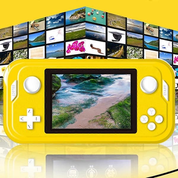 Retro Handheld Game Console, Built-in 1000 Games, Portable Handheld Video Game for Kids and Adults Support TV Output B