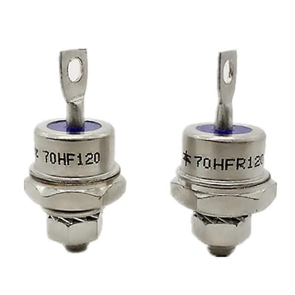 5 Pair Rectifier Diode Spiral 70HF120/70HFR120 70A 1200V High Power Rectifier Metal Bolt Type Rectifier Diodes
