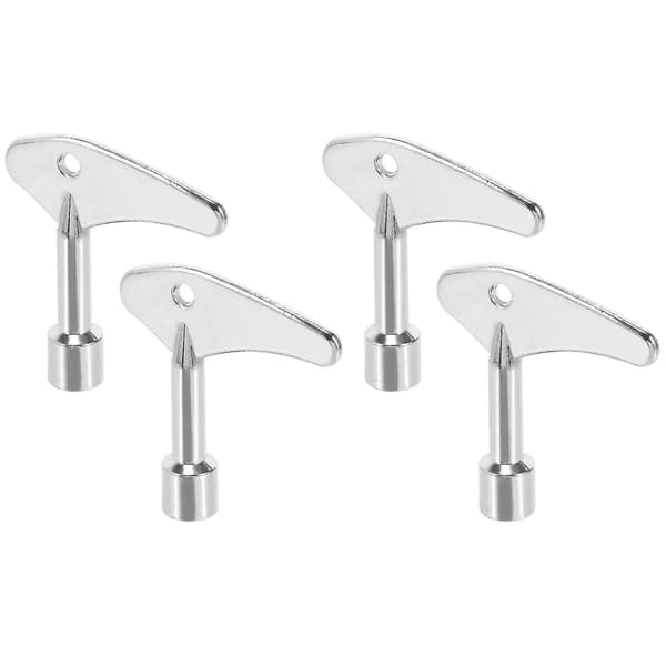 4 stk. Elevatnøgle Elektronisk Skabsnøgle Trekantnøgle Værktøj Trekantskabsnøgle -Sy
