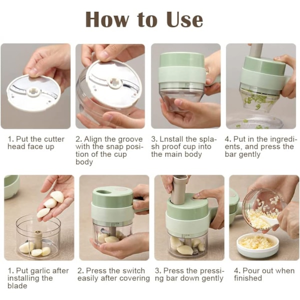 Garlic Cutter Garlic Press Storage Basin
