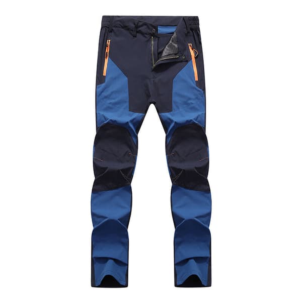 Work trousers with black-grey reinforcements - Size: XL, sapphire-DENUOTOP