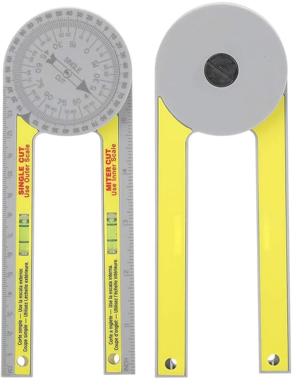 360° Angle Finder for Woodworking - High Precision Angle Gauge for Carpenters and Plumbers